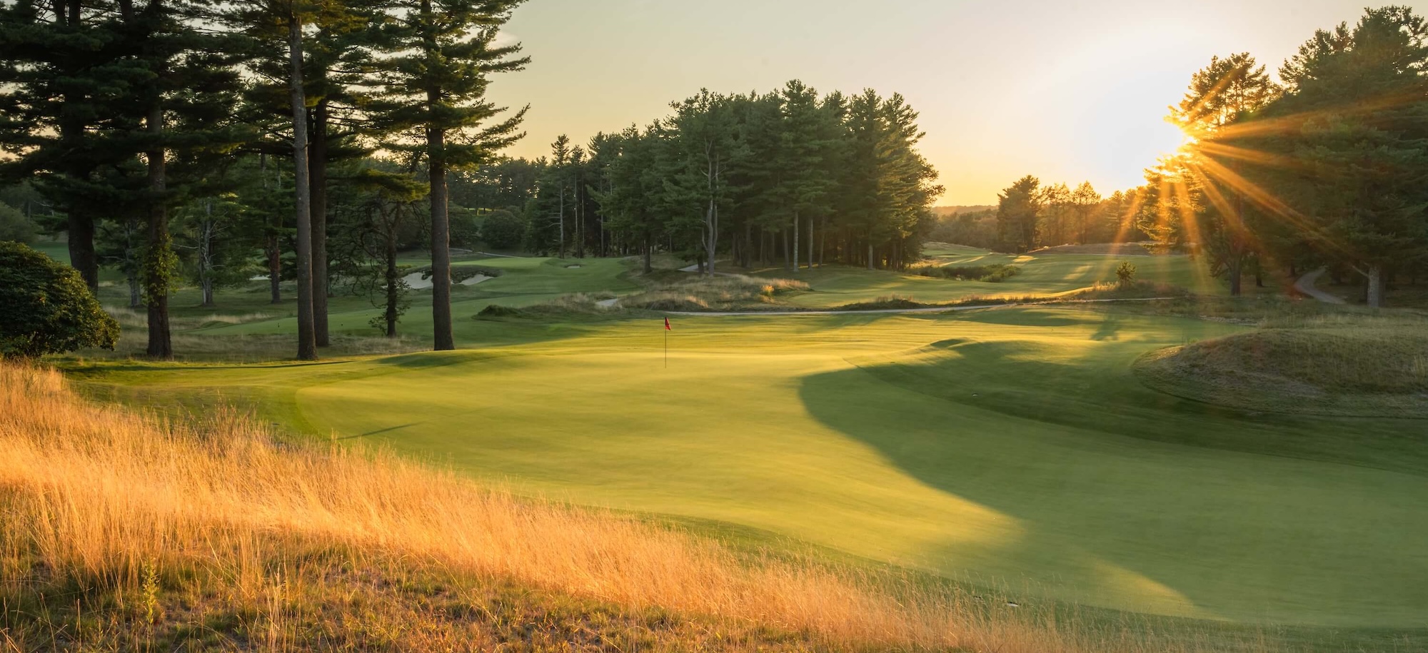Sunset at The International golf course
